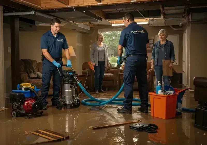 Basement Water Extraction and Removal Techniques process in North Kansas City, MO